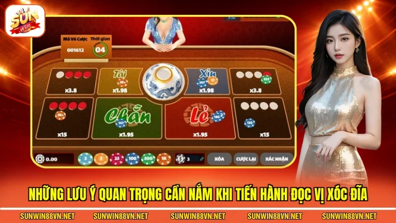 Hướng Dẫn Cách Đọc Vị Xóc Đĩa Hiệu Quả Rinh Thưởng Lớn 4 Sunwin Những lưu ý quan trọng cần nắm khi tiến hành Đọc vị xóc đĩa